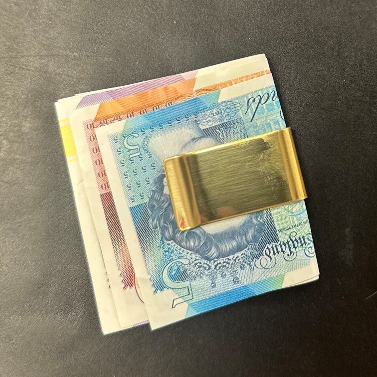 Brass Money Clip