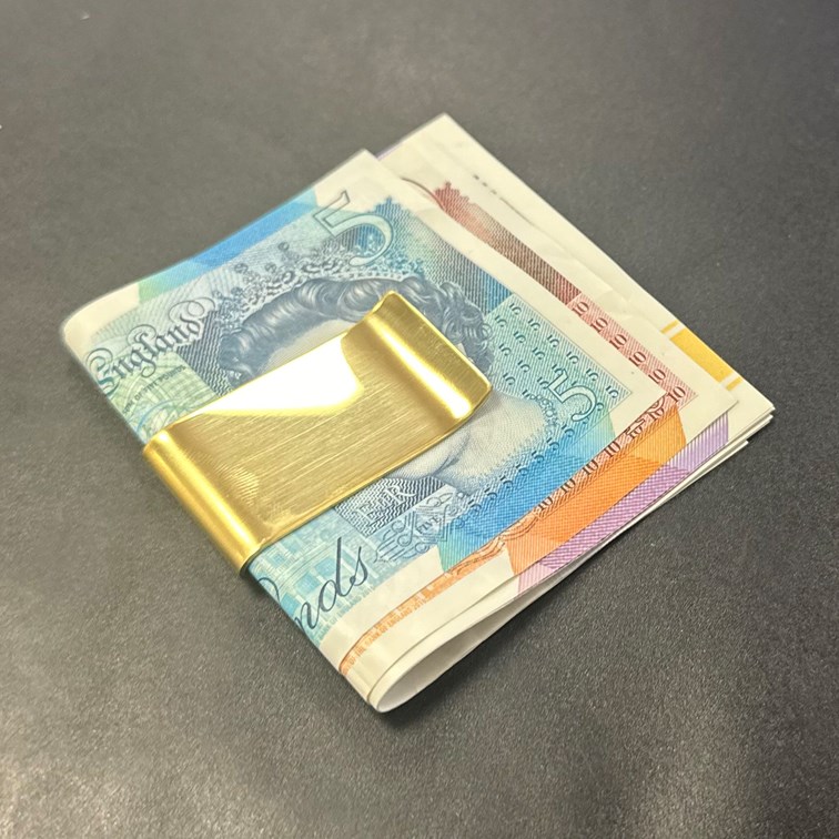 Brass Money Clip