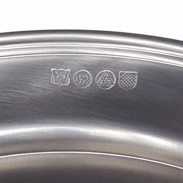 Small Antique Finish Pewter Plate Small Antique Finish Pewter Plate