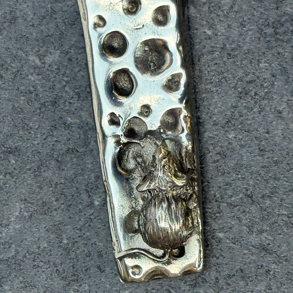 Cast Pewter Mouse Cheese Knife