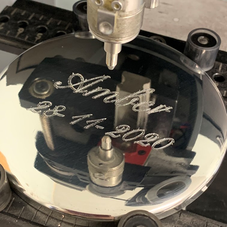 10cm Round Plain Pewter Trinket Box