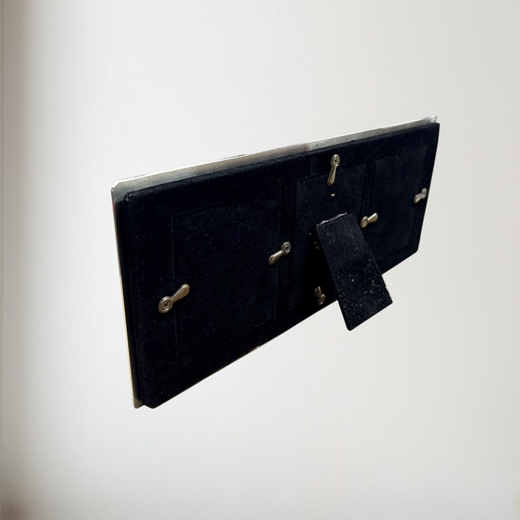 Triple Leaf Pewter Frame