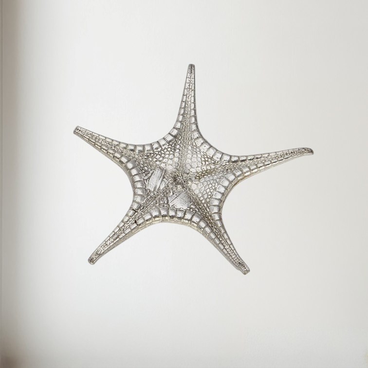 Cast Pewter Fancy Starfish Ornament
