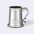 X Range One Pint Worcester Part Satin Pewter Tankard X Range One Pint Worcester Part Satin Pewter Tankard