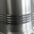X Range One Pint Worcester Part Satin Pewter Tankard Line Detail on X range Worcester Part Satin Pewter Tankard