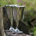 Large Pewter Bell Goblet Large Pewter Bell Goblet