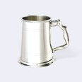 Nymph Handle One Pint Pewter  Tankard