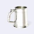 Nymph Handle One Pint Pewter Tankard Nymph Handle One Pint Pewter Tankard