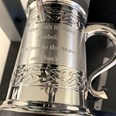 Embossed Celtic Bands One Pint Pewter Tankard Embossed Celtic Bands One Pint Pewter Tankard