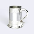 Embossed Celtic Bands One Pint Pewter Tankard Embossed Celtic Bands One Pint Pewter Tankard