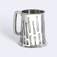 Knife Fork Spoon One Pint Pewter Tankard Knife Fork Spoon One Pint Pewter Tankard