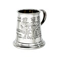 Humpty Dumpty Quarter Pint Pewter Baby Mug Humpty Dumpty Quarter Pint Pewter Baby Mug
