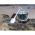 Bucket And Spade Pewter Egg Cup & Spoon