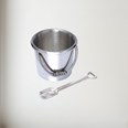 Bucket And Spade Pewter Egg Cup & Spoon Bucket And Spade Pewter Egg Cup & Spoon