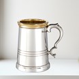 419X Brass Worcester beer tankard 