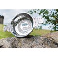 Large Claddagh Pewter Quaich Large Claddagh Pewter Quaich