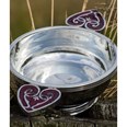 Large Red Heart Of The Highlands Pewter Quaich Large Red Heart Of The Highlands Pewter Quaich