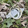 Medium Brass Rim Pewter Quaich
