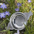 Small Celtic Circle Pewter Quaich Small Celtic Circle Pewter Quaich