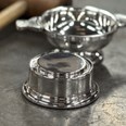 Medium And Large Pewter Quaich Plinth Medium And Large Pewter Quaich Plinth