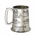 Fish One Pint Pewter Tankard Fish One Pint Pewter Tankard
