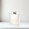 3oz Plain Pewter Kidney Hip Flask 3oz Plain Pewter Kidney Hip Flask