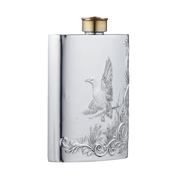 6oz Embossed Mallard Flask