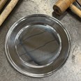 Medium Polished Finish Pewter Plate
