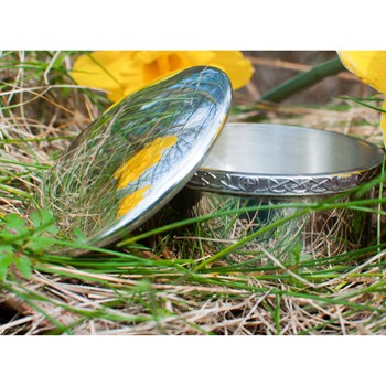 Medium Celtic Pewter Trinket Box Medium Celtic Pewter Trinket Box