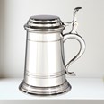 509XL 1 pint Balmoral X range Lidded Pewter Tankard Stein