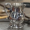 Pewter Ewer Jug Pewter Ewer Jug