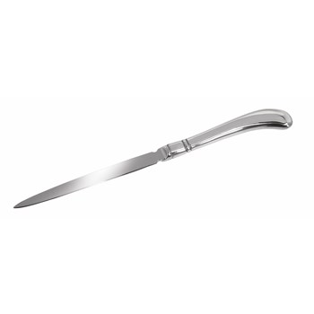 Cast Pewter And Stainless Steel Pistol  Letter Opener