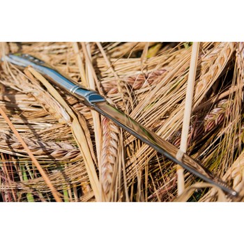 Cast Pewter And Stainless Steel Pistol  Letter Opener
