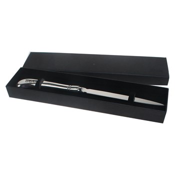 Cast Pewter And Stainless Steel Pistol  Letter Opener