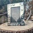 Butterfly Pewter 6"X4" Picture Frame Butterfly Pewter 6"X4" Picture Frame