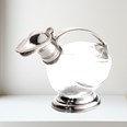 Pewter & glass duck decanter Pewter & glass duck decanter