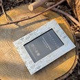 Small Leaf Pewter 6"X4" Picture Frame Small Leaf Pewter 6"X4" Picture Frame