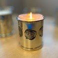 Charles Rennie Mackintosh Rose Pewter Candle Votive Charles Rennie Mackintosh Rose Pewter Candle Votive
