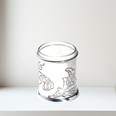 Acanthus Pattern Pewter Candle Votive Acanthus Pattern Pewter Candle Votive