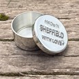 Made In Sheffield Small Pewter Trinket Pill Box