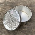 Small Paisley Pewter Trinket Box Small Paisley Pewter Trinket Box