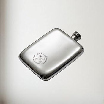 6oz Monarch of the Glen Pewter Pocket Flask