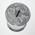 Celtic Spiral Pewter Money Box