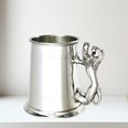 Lion Handle One Pint Pewter Tankard Lion Handle One Pint Pewter Tankard