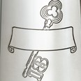 detail of 18 key tankard
