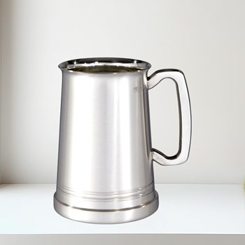 Hereford X Range Satin Glass Base One Pint Pewter Tankard Hereford X Range Satin Glass Base One Pint Pewter Tankard