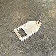 Stainless Steel Bottle Opener Keyring Stainless Steel Bottle Opener Keyring