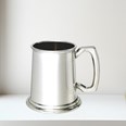 Half Pint Double Lined Pewter Tankard Half Pint Double Lined Pewter Tankard