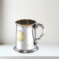 Half Pint Celtic Gold Pewter Tankard Half Pint Celtic Gold Pewter Tankard