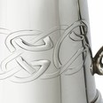 Embossed Celtic Band Baby Quarter Pint Pewter Mug Embossed Celtic Band Baby Quarter Pint Pewter Mug